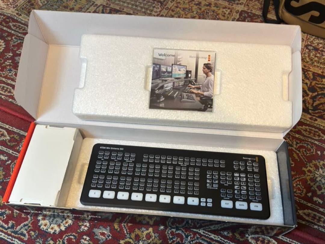 ATEM Mini Extreme ISO ライブストリーミング機器