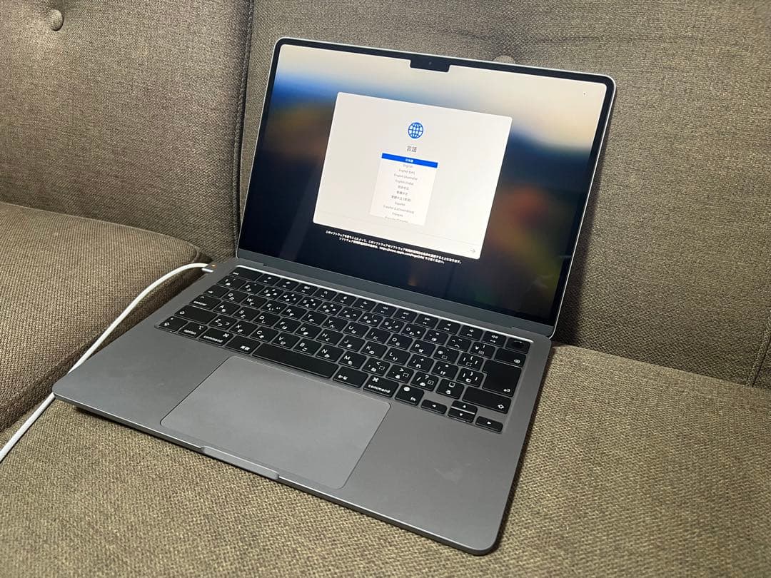 新中古品 macbook air M3 256GB 2024年モデル
