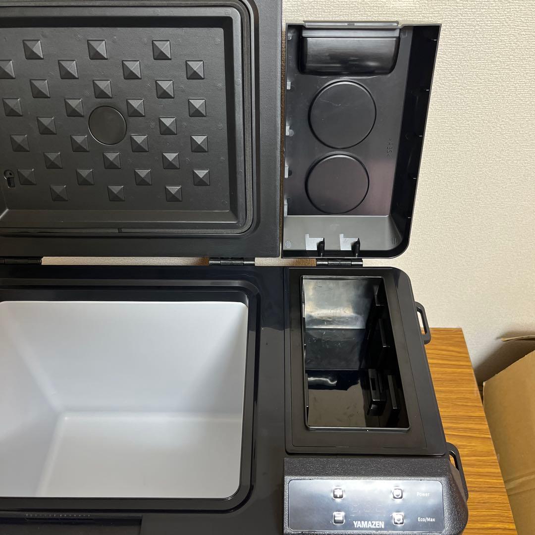 [山善] ポータブル冷凍冷蔵庫 25L コンプレッサー式AC/DC 2WAY電源