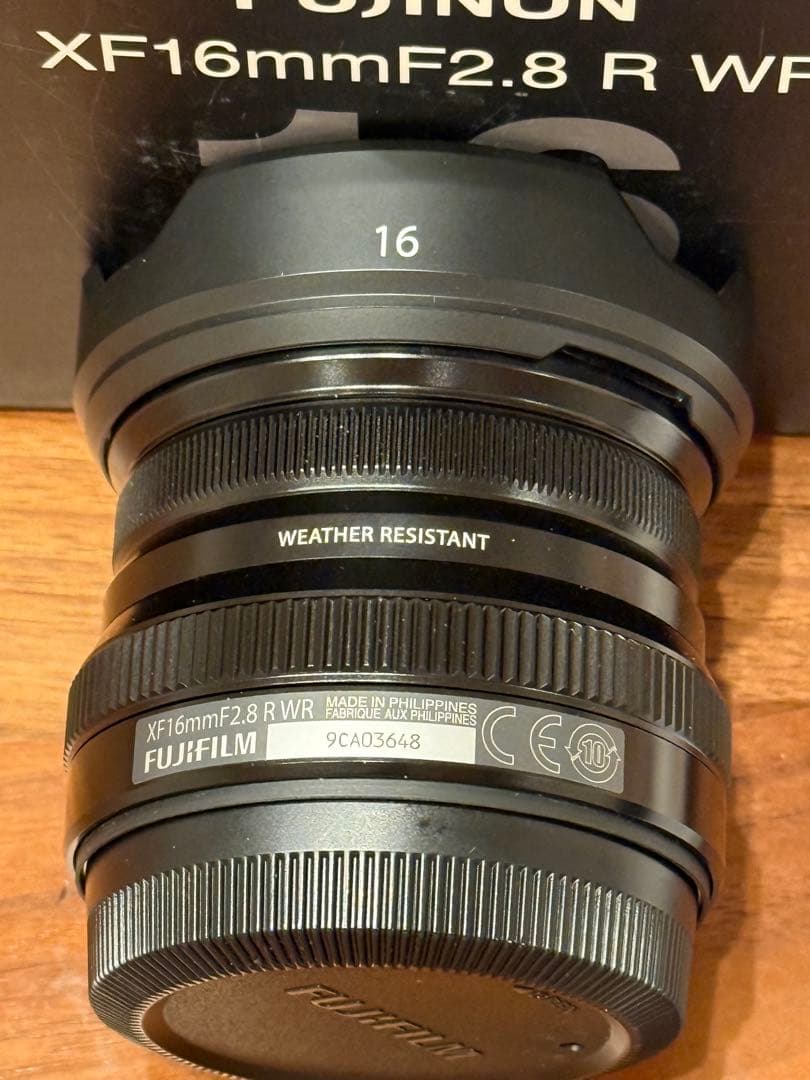 Fujifilm XF16mmF2.8 R WR 単焦点レンズ