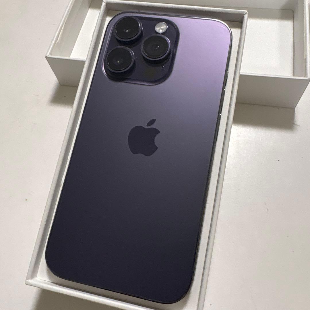 Apple iPhone 14 Pro ディープパープル ジャンク品 本体