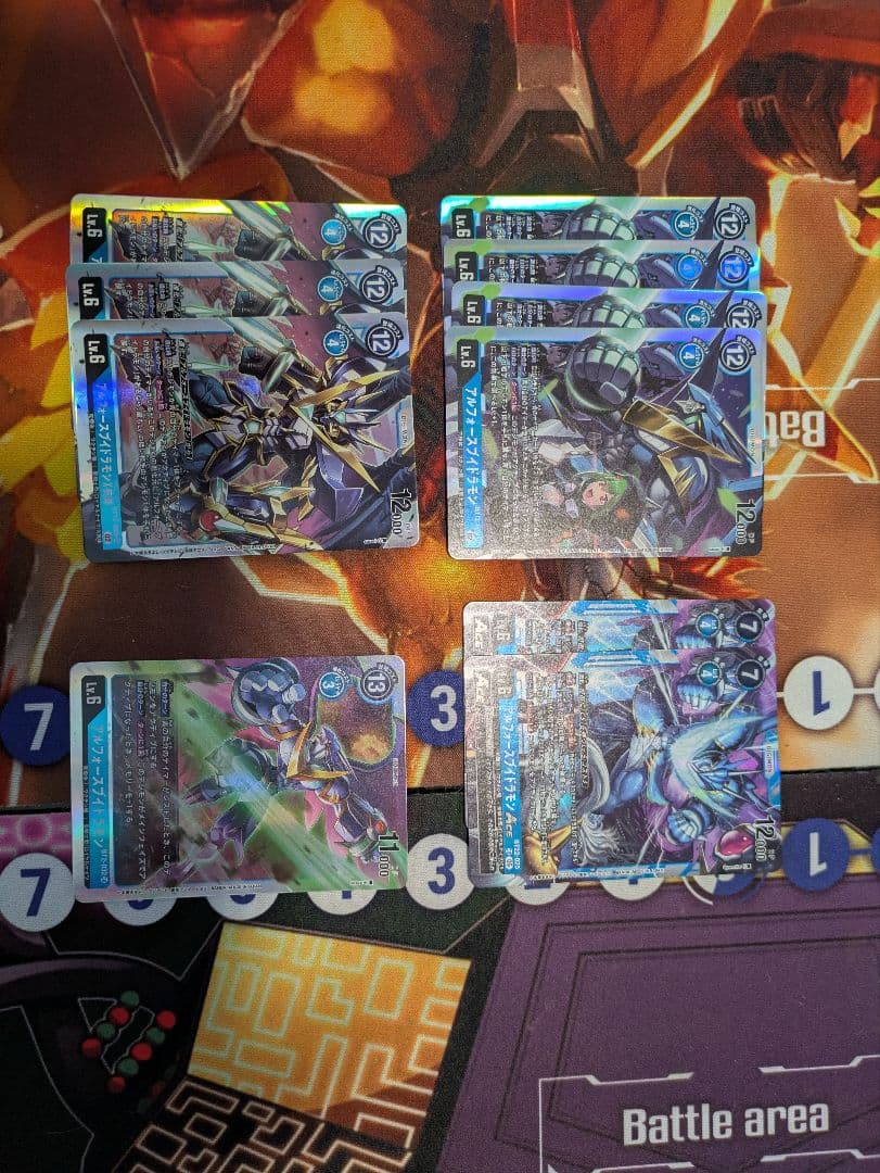 デジモンカードゲーム　アルフォースブイドラモン　デッキまとめ売り　四ノ宮リナ