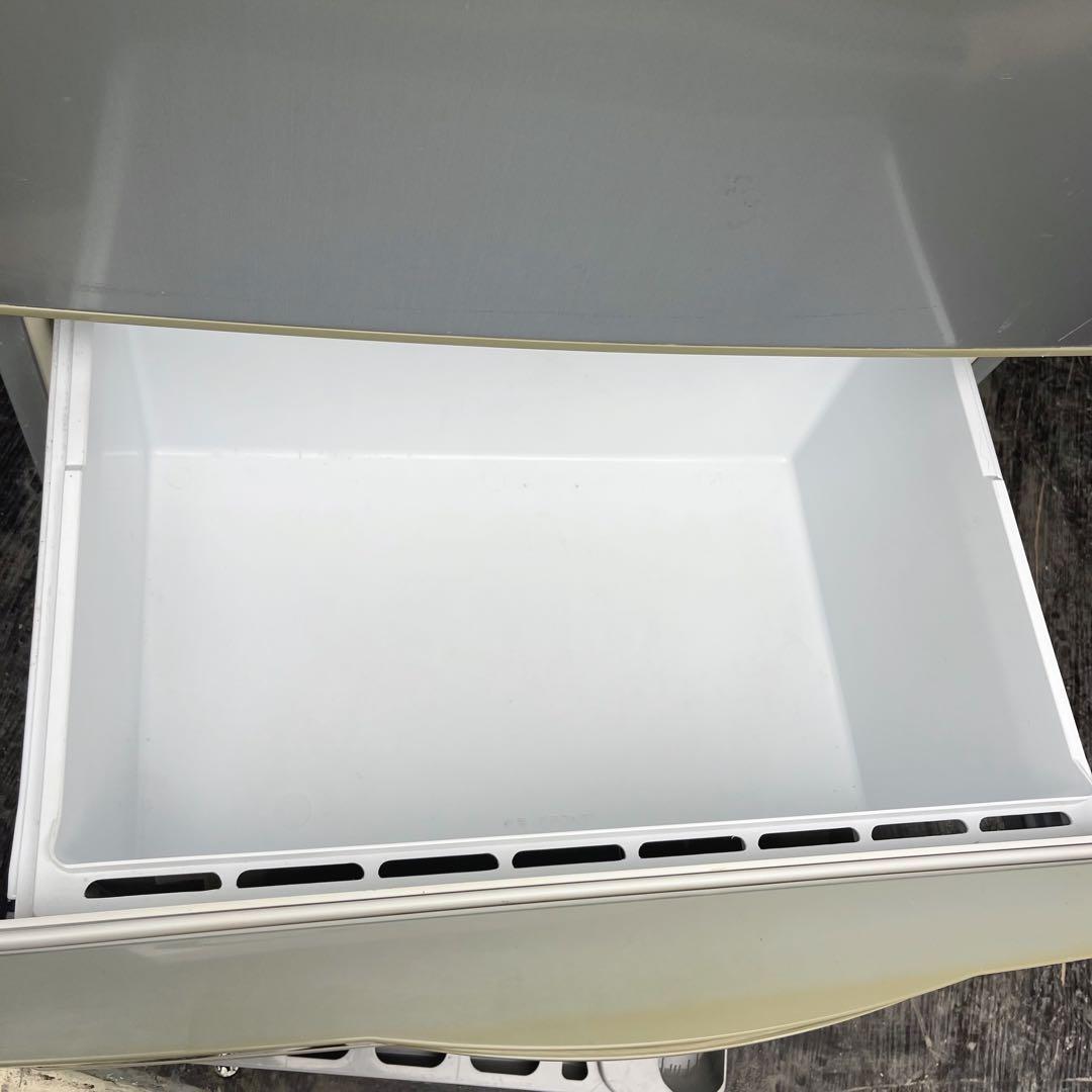 49取付無料！完動品！スタイリッシュシルバーレトロ風3ドア冷蔵庫！洗濯機