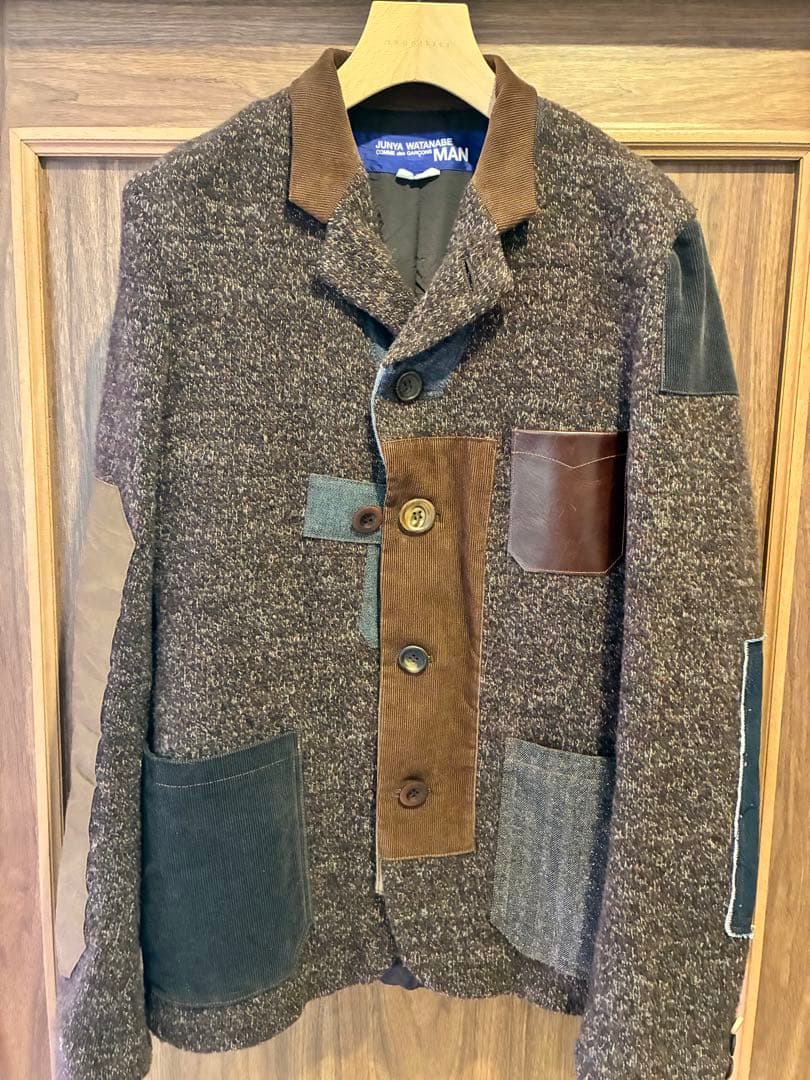 ケ*ン様 コムデギャルソンJUNYA WATANABE MAN パッチワークジャ