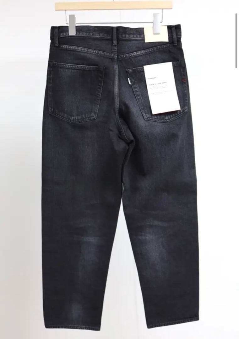 グラフペーパーSelvageDenimFivePocketデニム ブラック