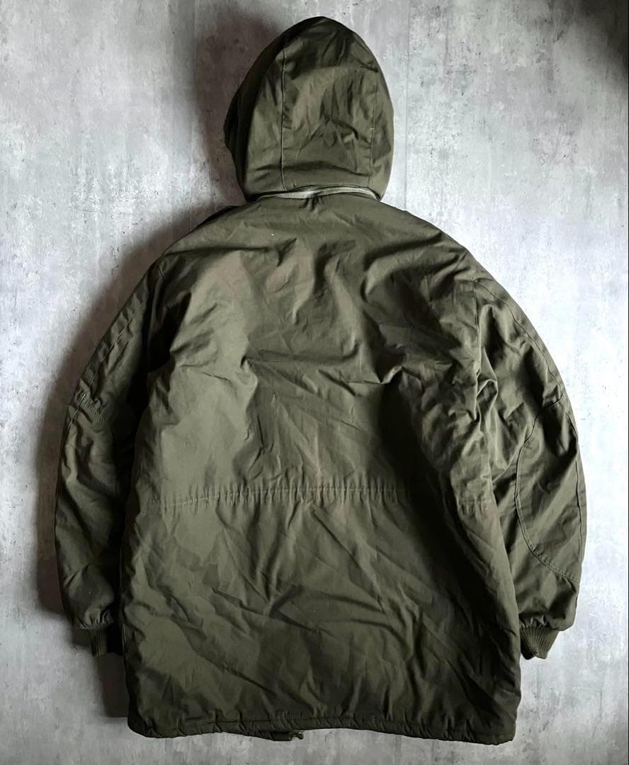 【80s vintage】フィールドパーカー　モッズコート　キルティング　古着