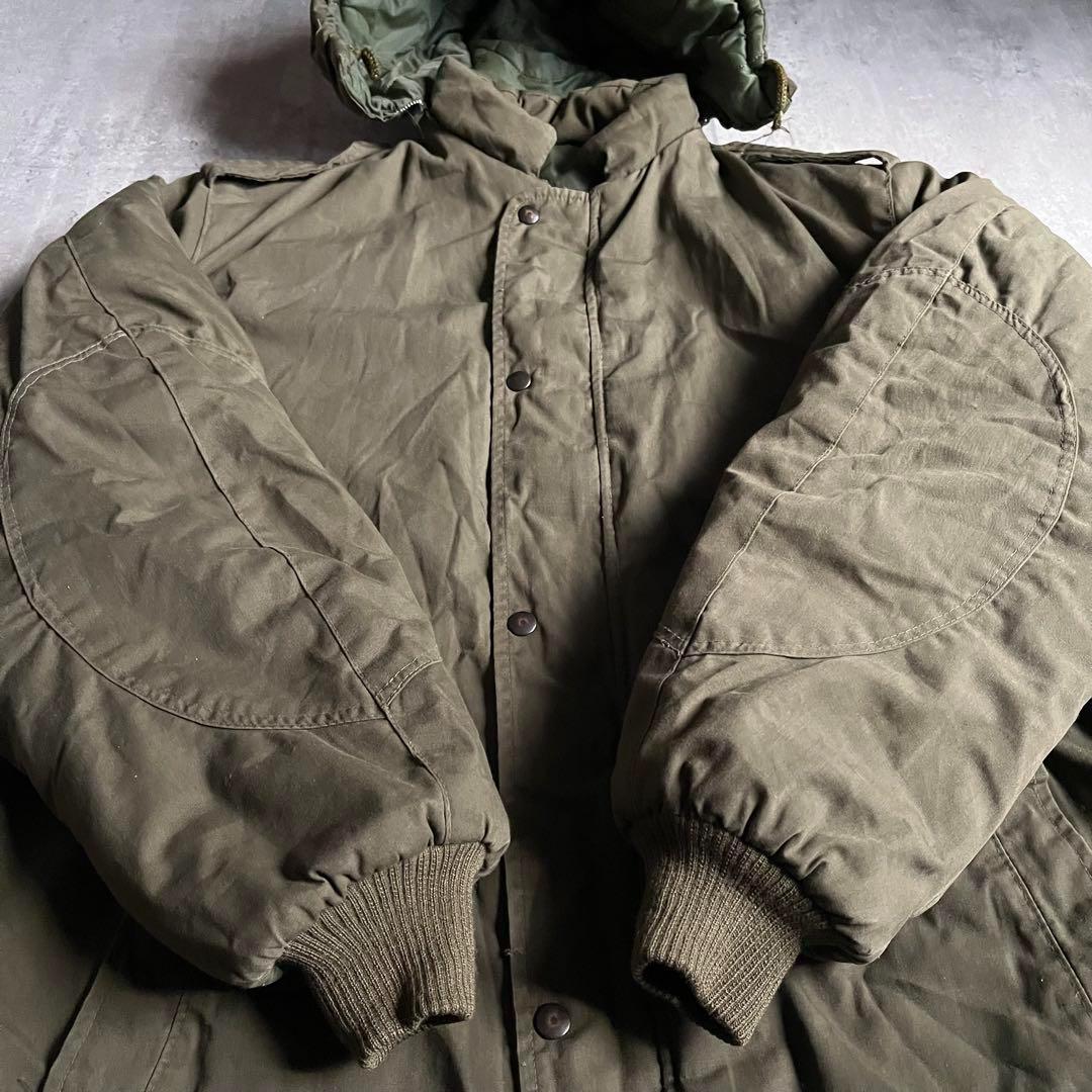 【80s vintage】フィールドパーカー　モッズコート　キルティング　古着
