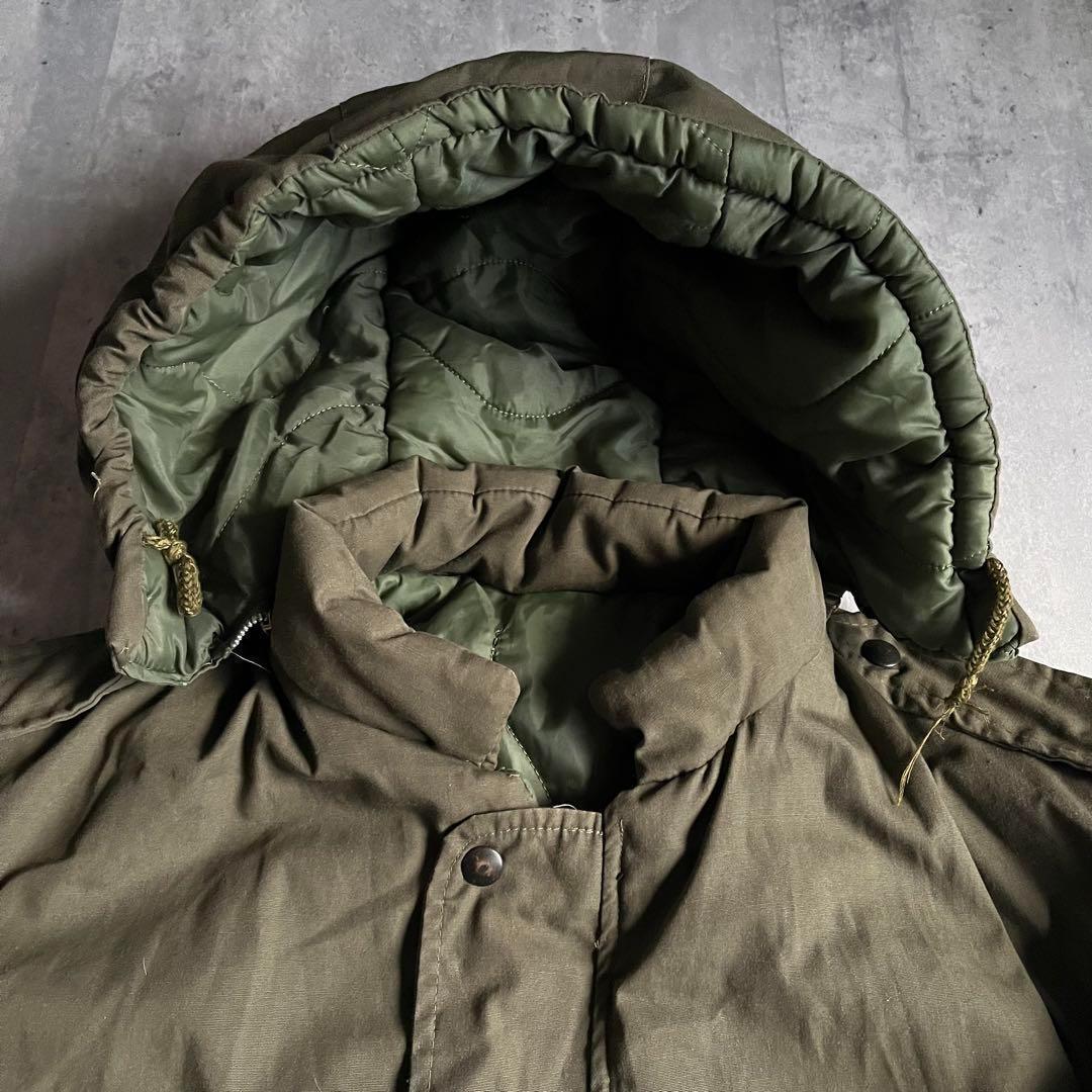 【80s vintage】フィールドパーカー　モッズコート　キルティング　古着