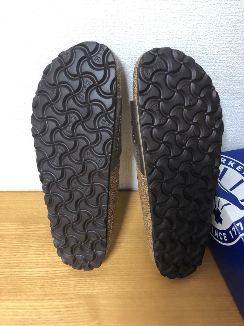 BIRKENSTOCK マドリッド ゴールド 37サイズ　ナロー幅