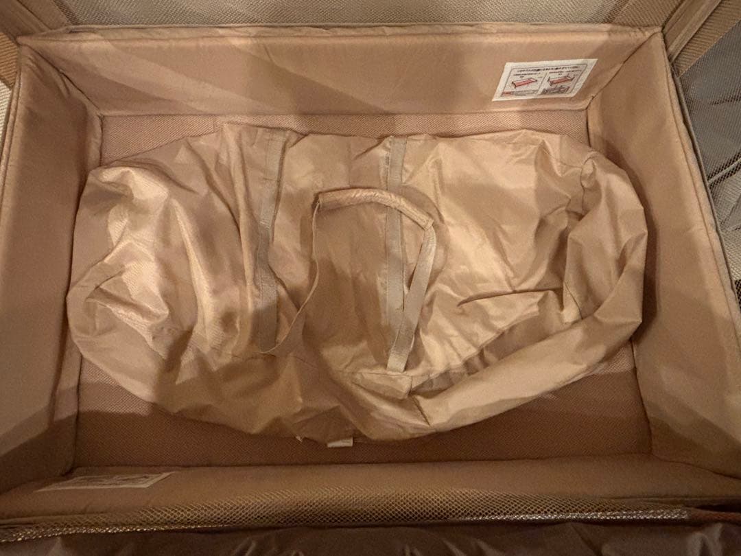 アップリカ ココネルエアー ベビーベッド【ココア / ブラウン】