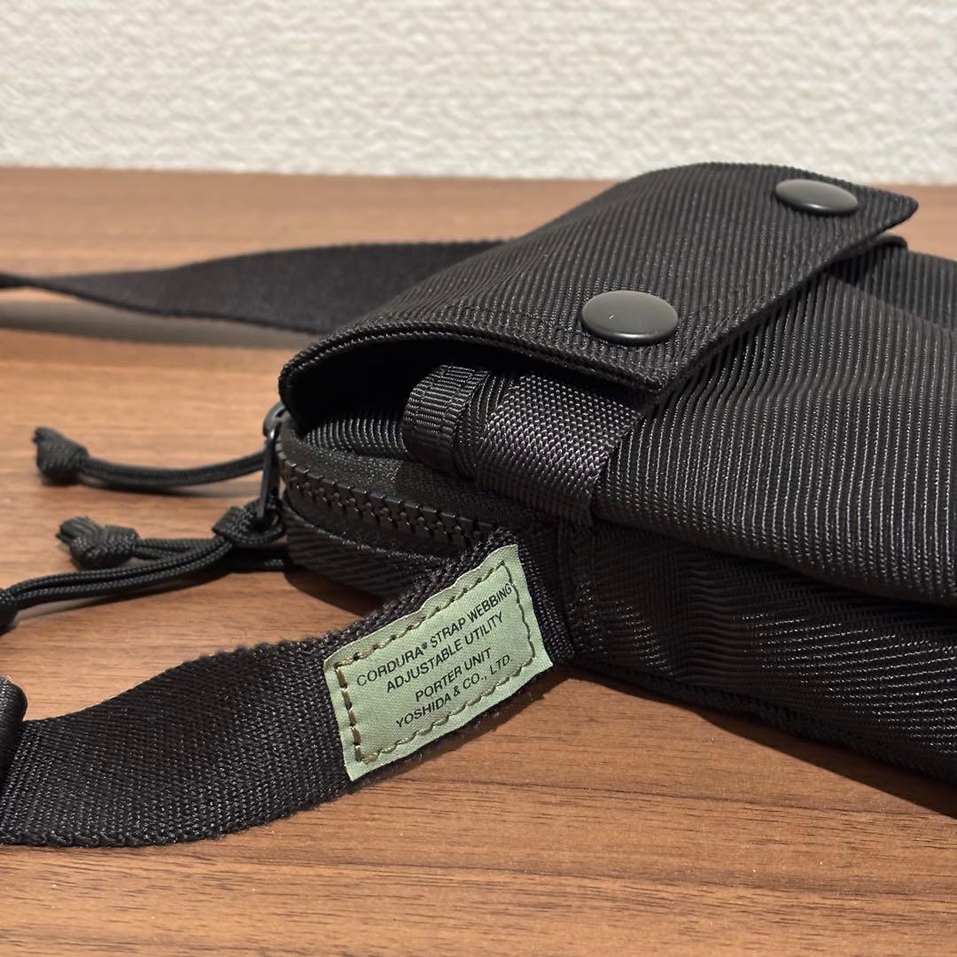 【美品】PORTER UNIT ポーター ユニット ショルダーバッグ