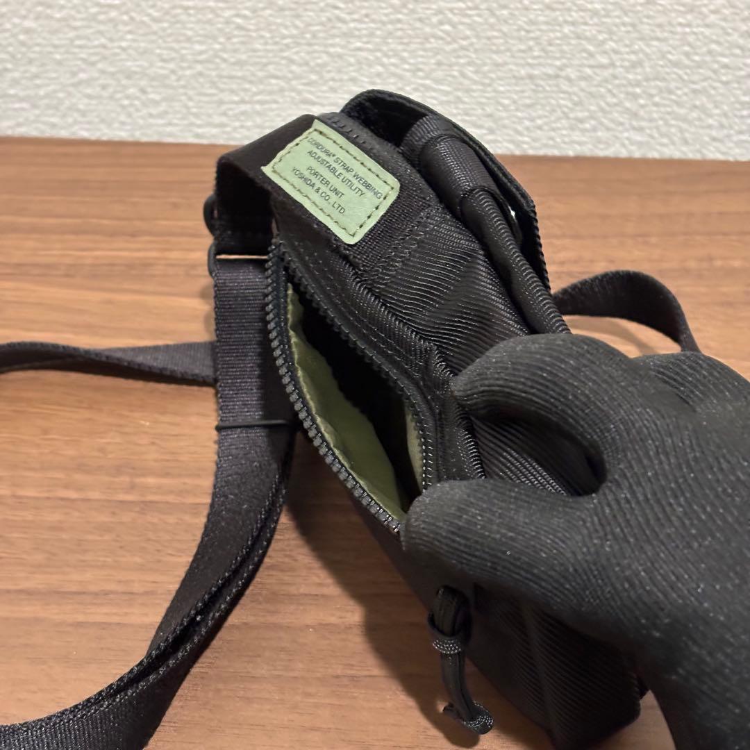【美品】PORTER UNIT ポーター ユニット ショルダーバッグ