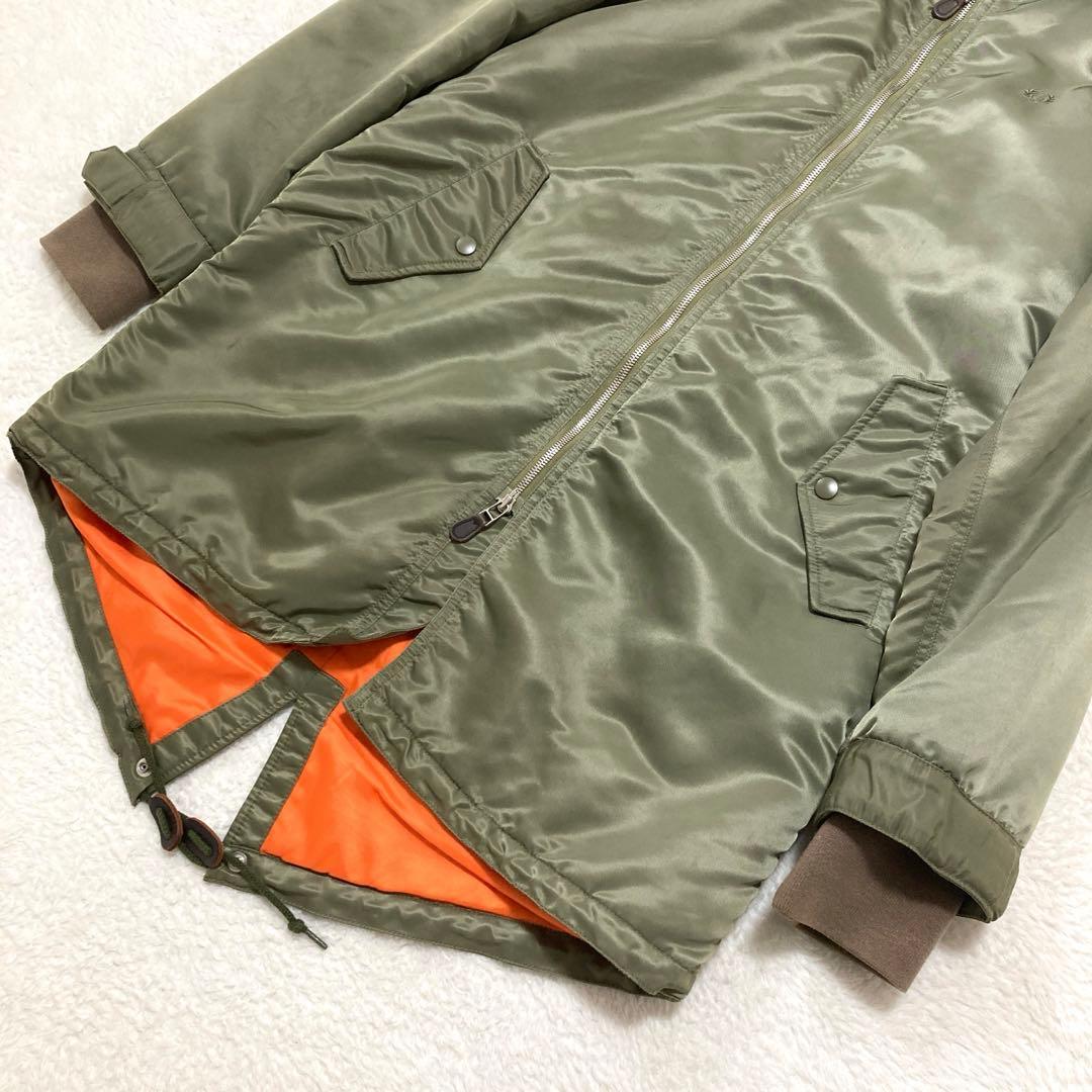 FREDPERRY フレッドペリー モッズコート MA-1 M カーキ