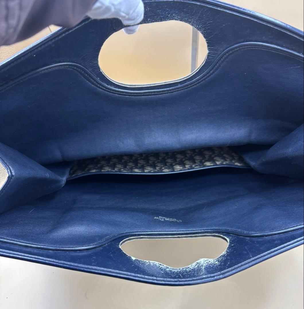 Christian Dior トロッター CD金具 ハンドバッグ