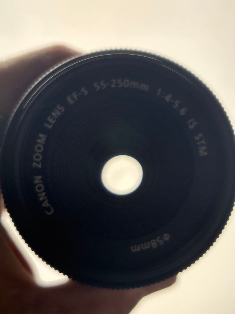 【美品】Canon EF-S 55-250mm ズーム レンズ保護フィルター付き