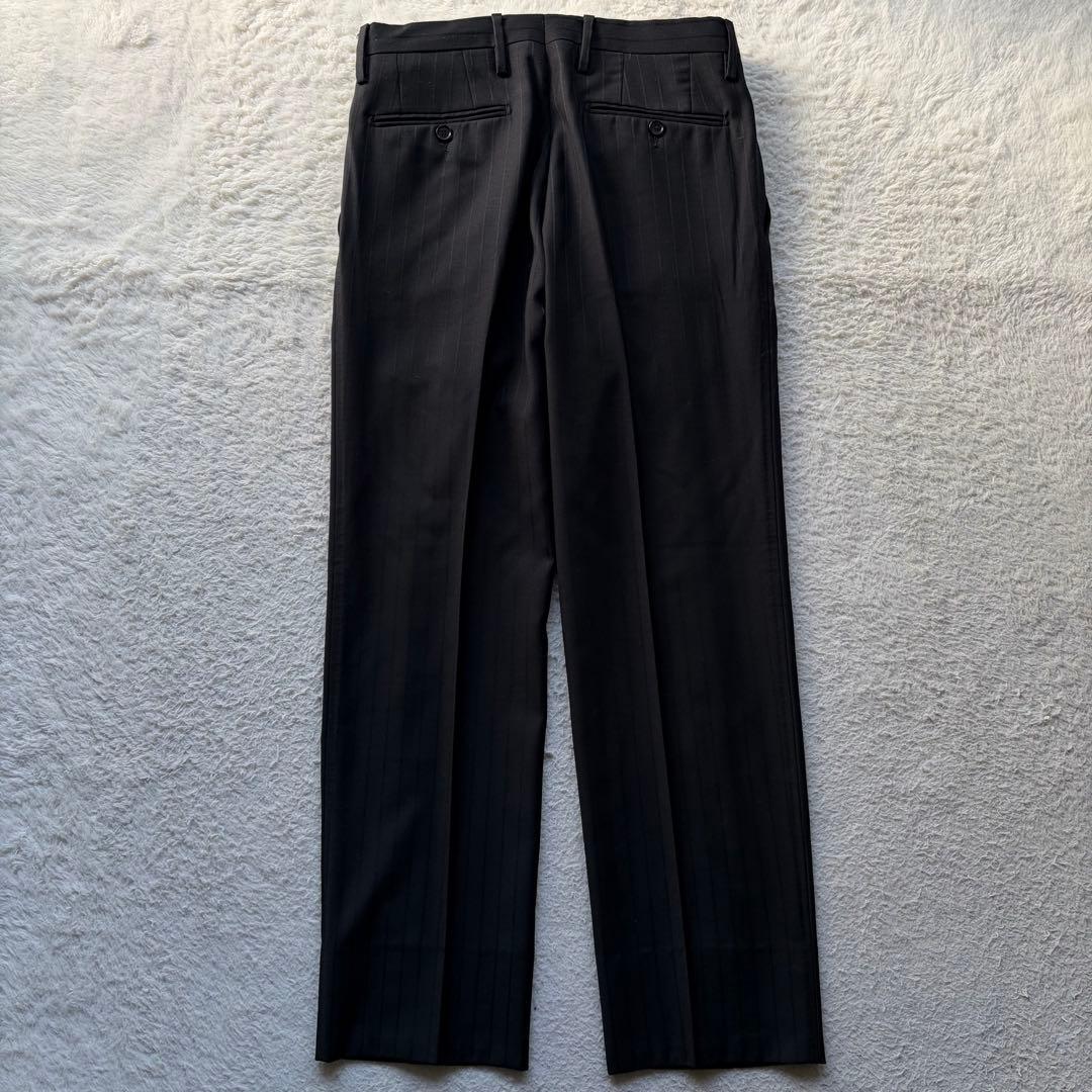 【美品】ドルチェ&ガッバーナ スーツ タキシード 1B ストライプ ブラック M