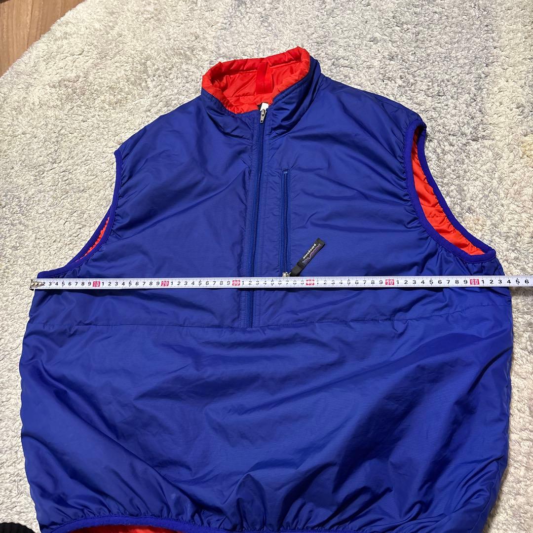 美品　patagonia Lサイズ パフボールベスト　ブルーリボン