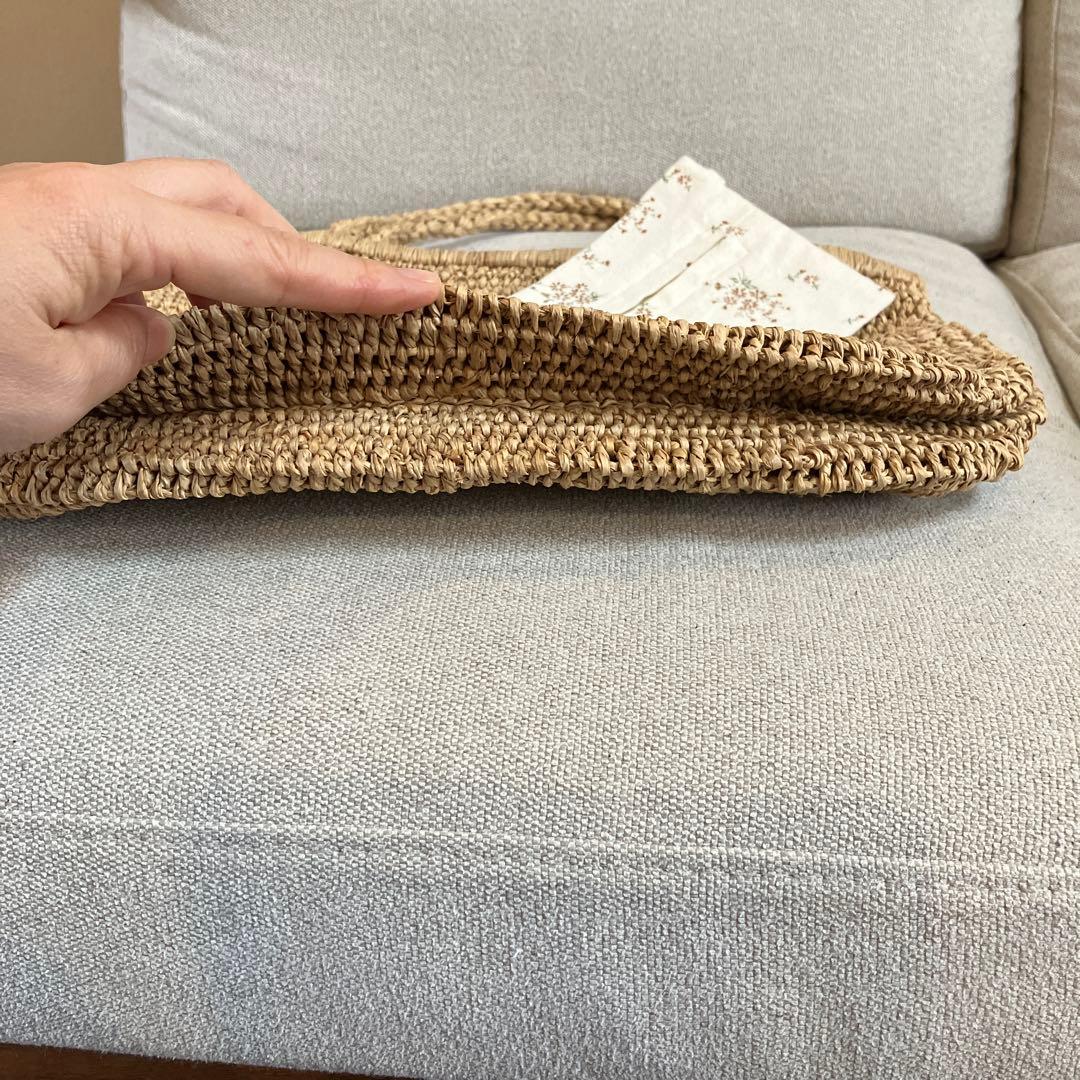 NORO ラフィア　かごバッグ