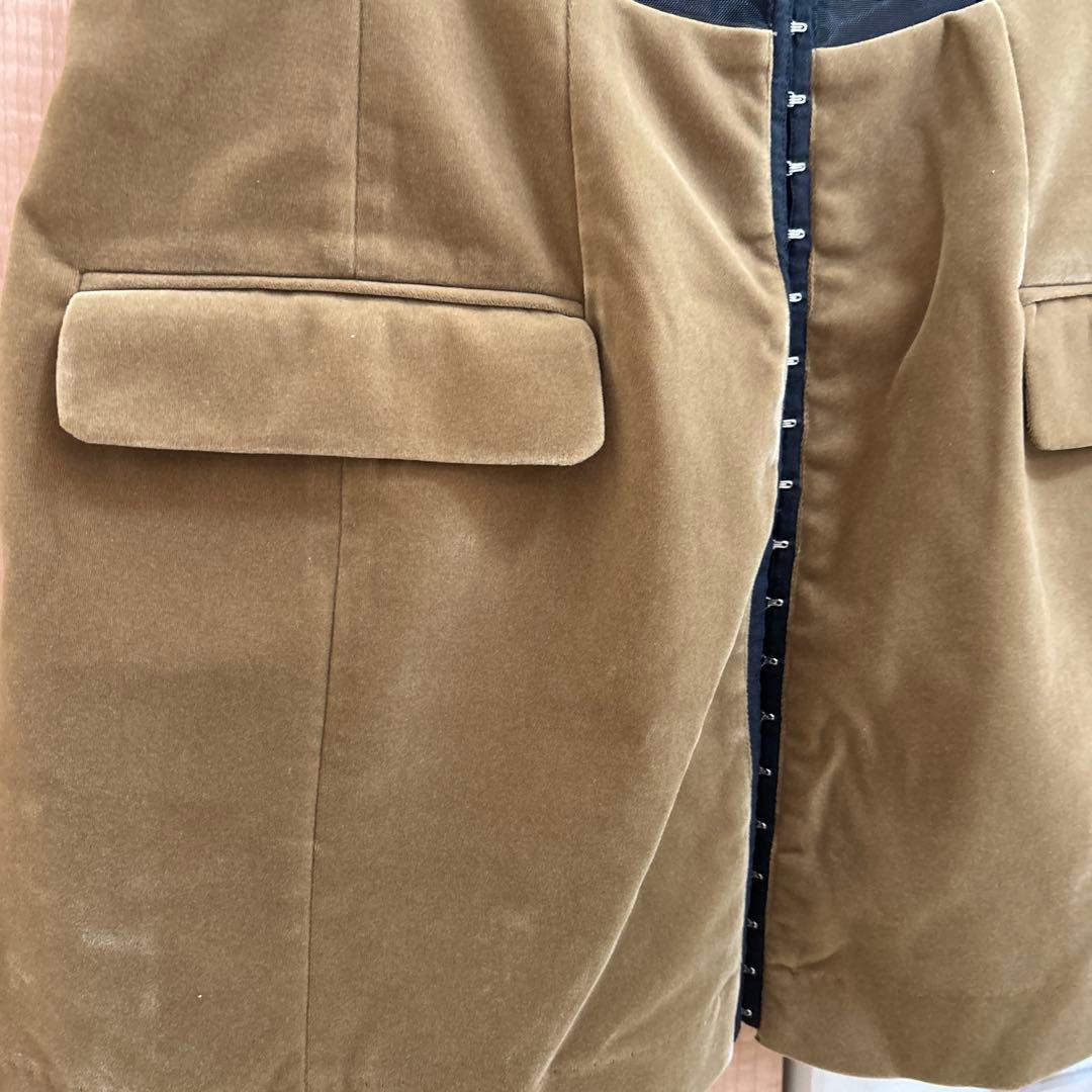 プランクプロジェクト　ベルベットチュニックビスチェ