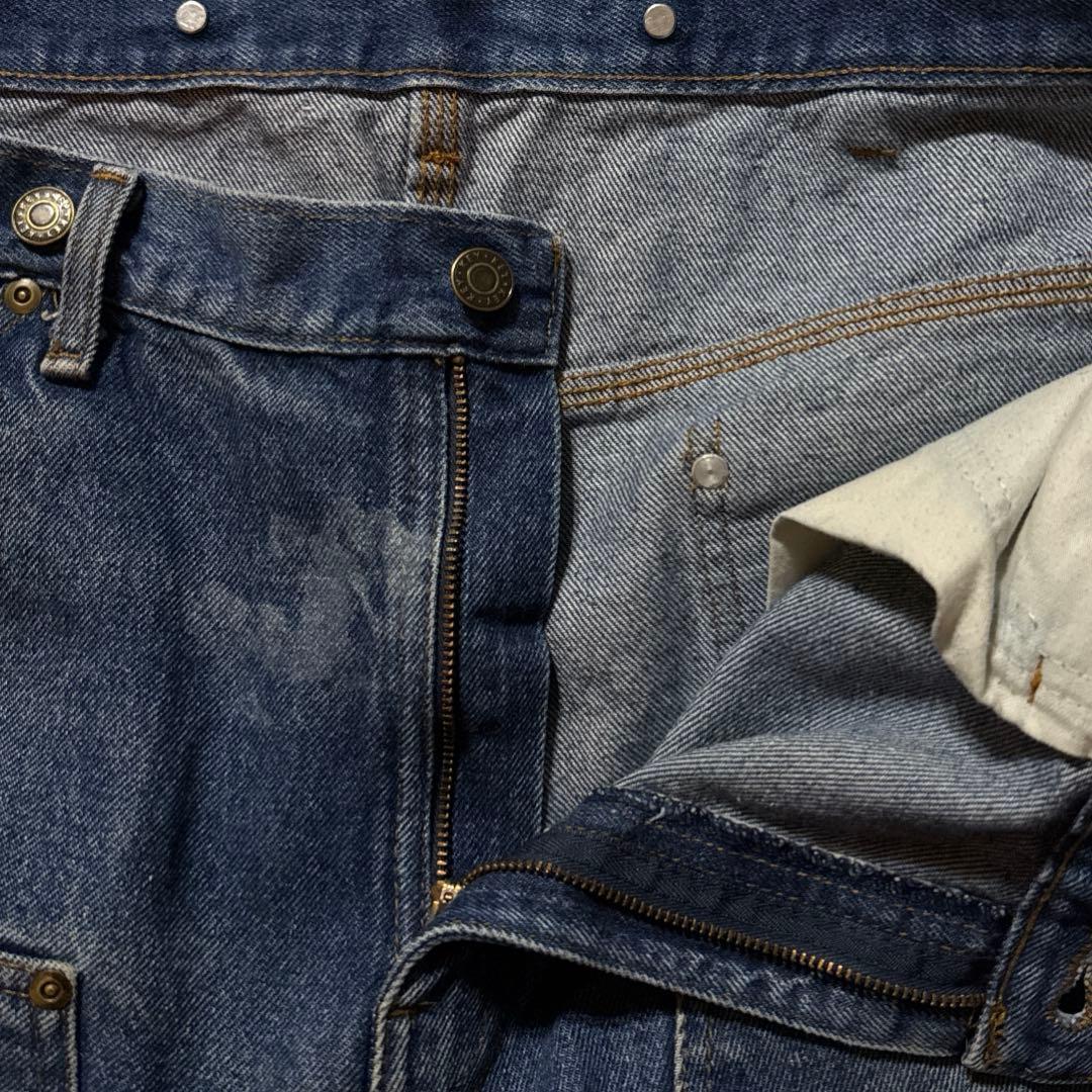 雰囲気◎ 90s〜00s Key デニムダブルニー ペインターパンツ