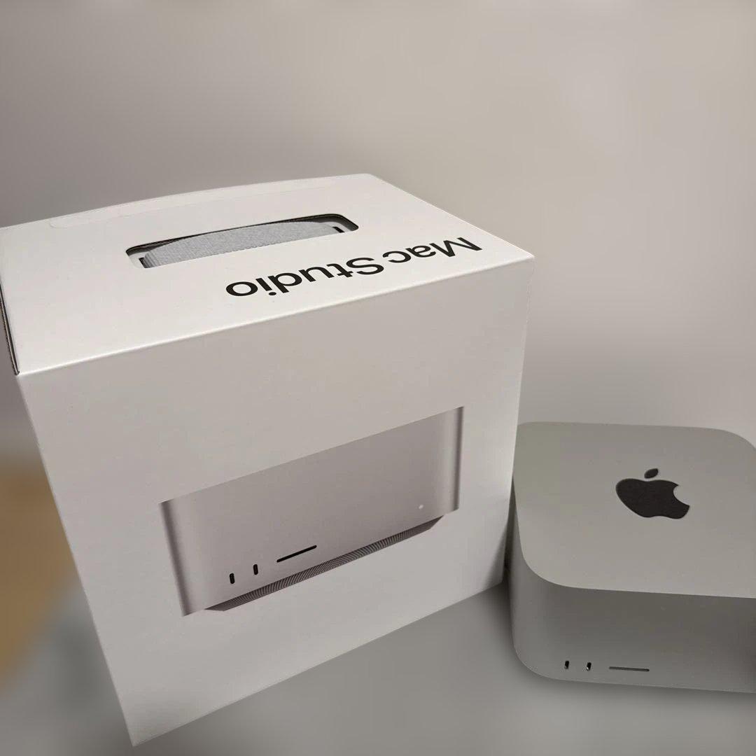 【超美品！特価】AppleMacStudioM1 Max 純正キーボードマウス付