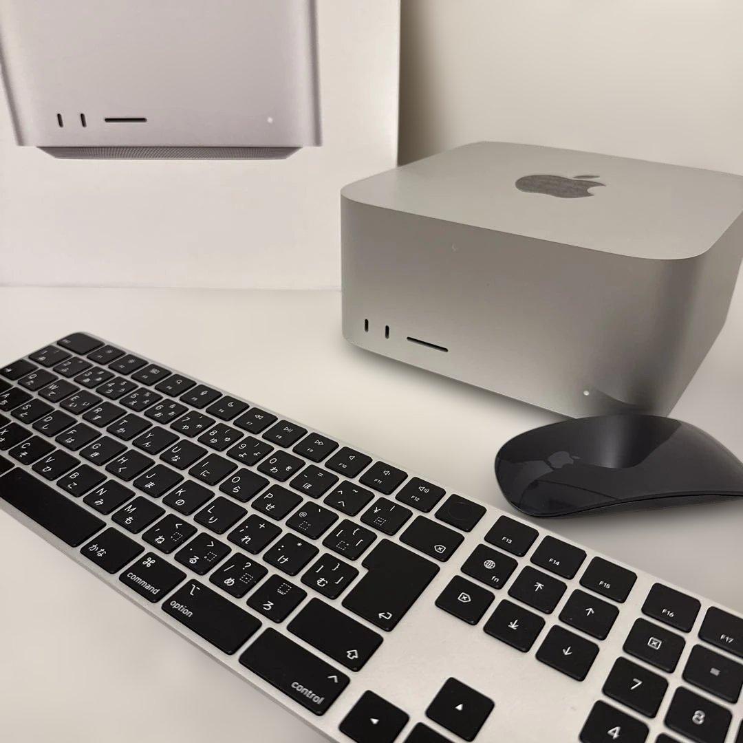 【超美品！特価】AppleMacStudioM1 Max 純正キーボードマウス付