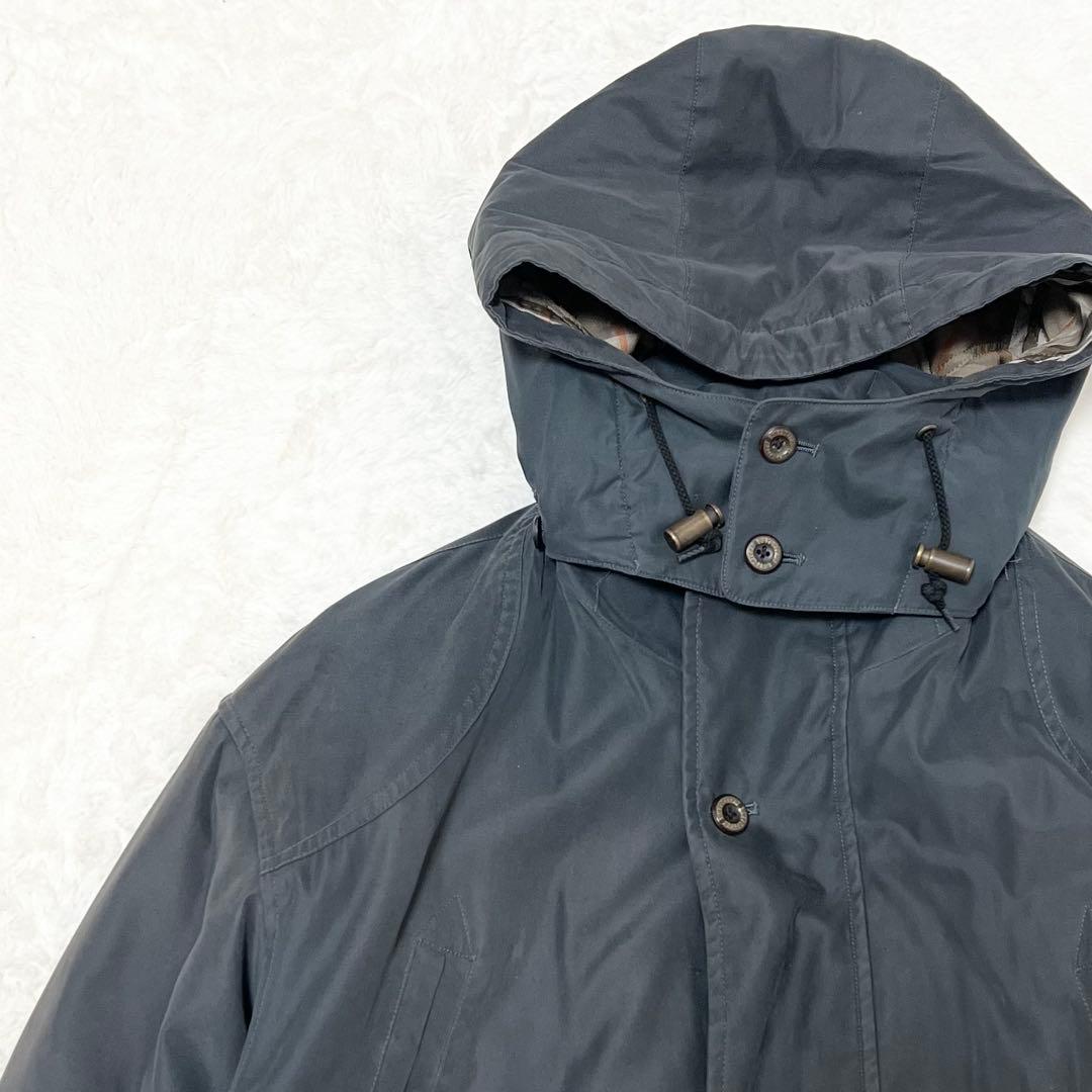 BURBERRY✨️4way　ノバチェック　中綿ライナー　フード　モッズコート　Ｌ