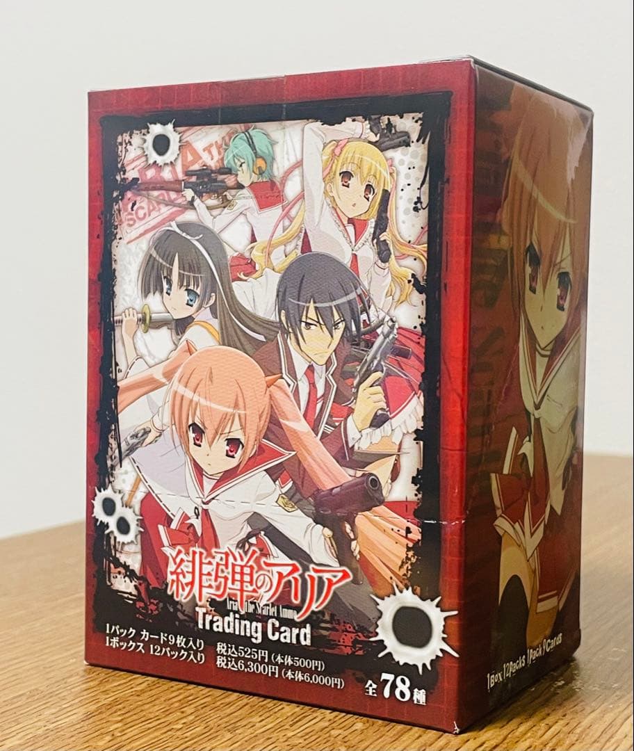 ムービック 緋弾のアリア トレーディングカード ブースター 1BOX 放送当時品