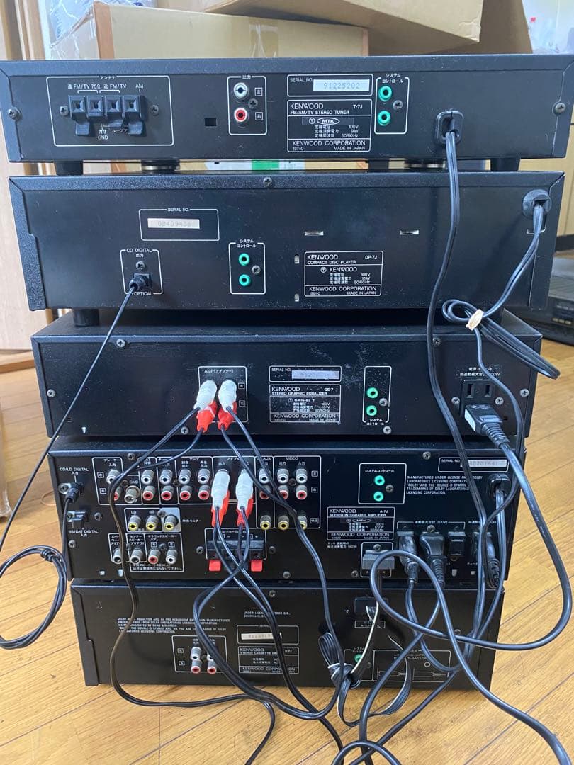 KENWOOD ケンウッド DP-7J A-7J X-7J T-7J GE-7