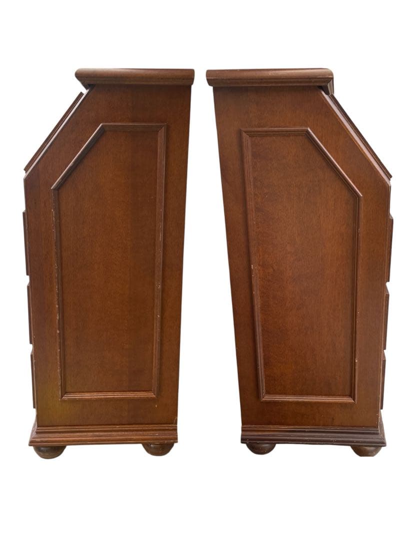 ◯イタリア ライティング ビューロー 机 木製 アンティーク デスク