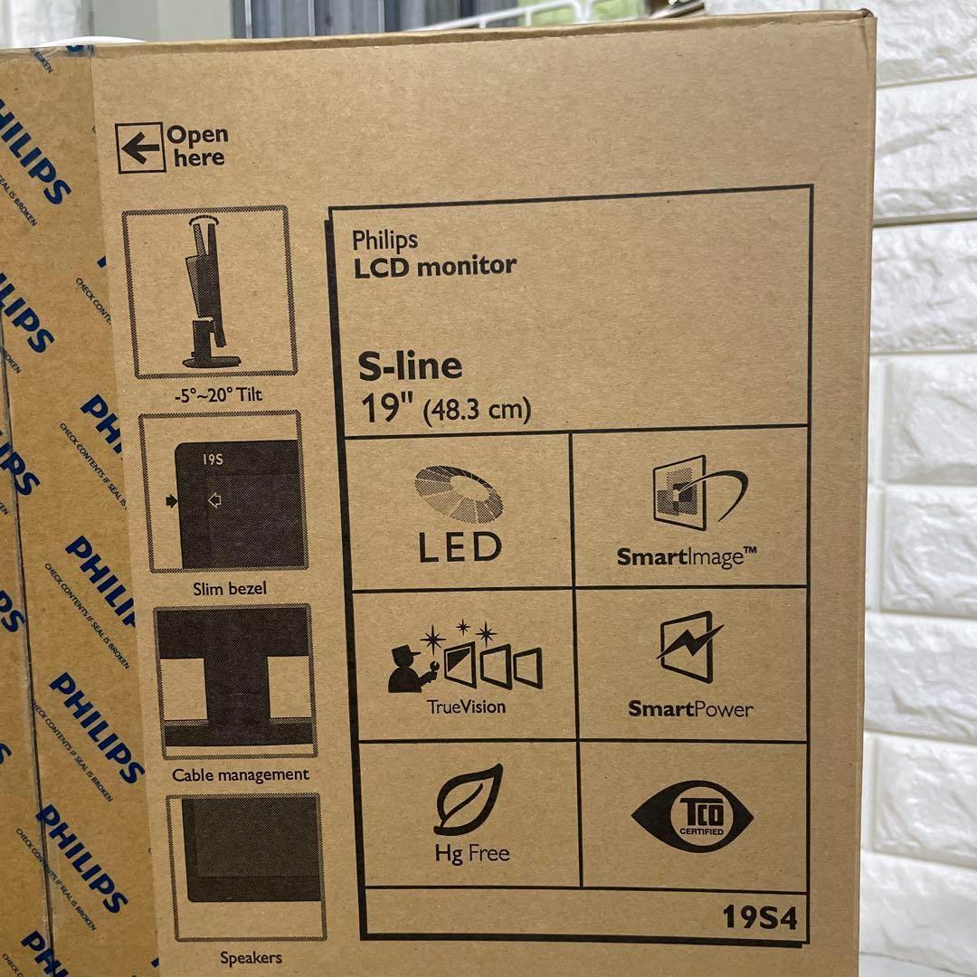 フィリップス 液晶モニター、LED バックライト 19S4LAB5/11