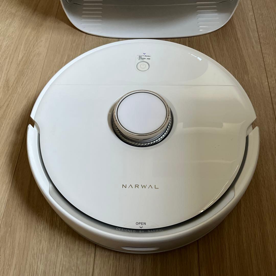 ジャンク品ナーワルフレオロボット掃除機YJCC012