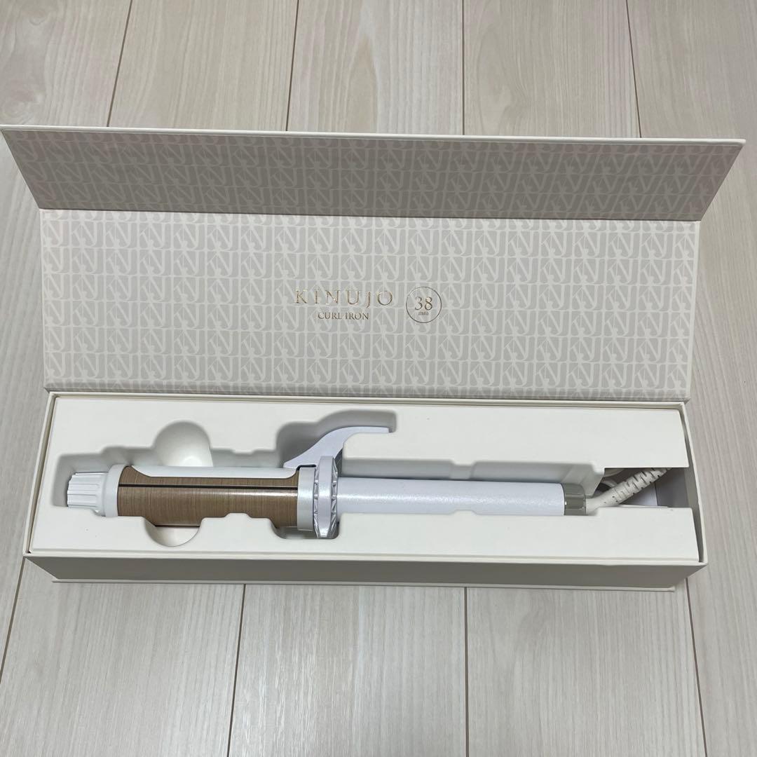 絹女 KINUJO ヘアアイロン カール 38mm