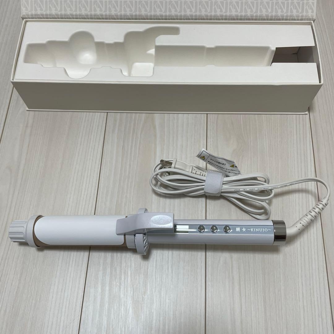 絹女 KINUJO ヘアアイロン カール 38mm