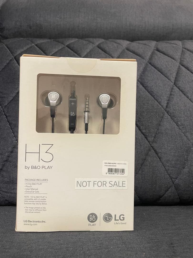 B&O PLAY H3 HSS-F800 マイク付イヤフォン
