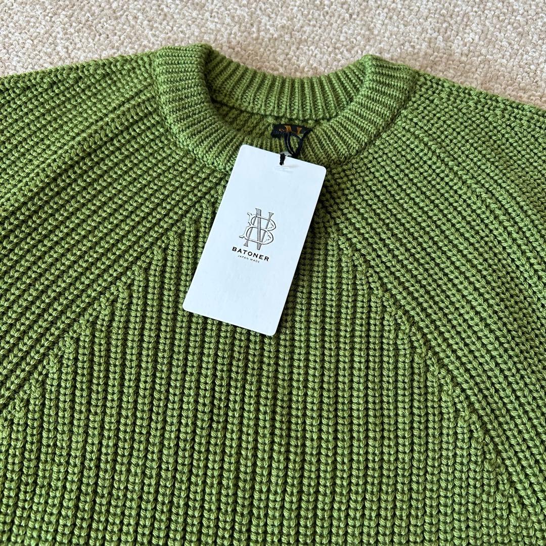 BATONER バトナー　セーター　丸首シグネチャー　1号