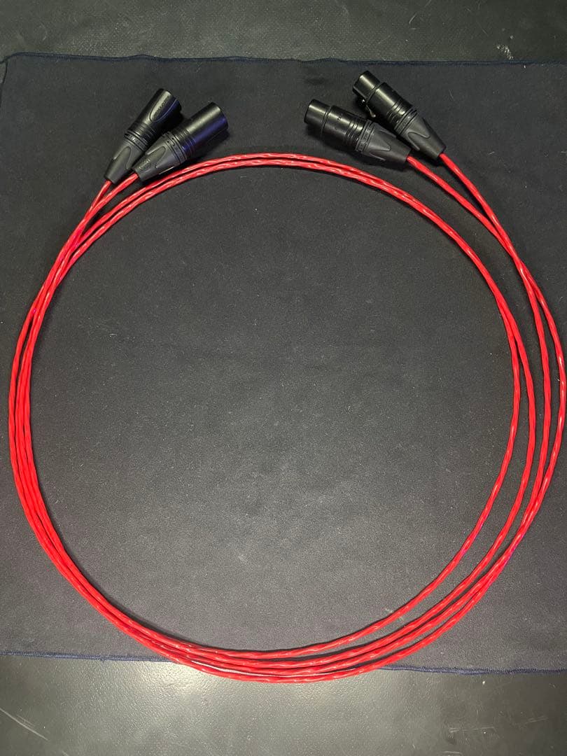 BELDEN 88760 2mペア XLR金メッキ/WBTハンダ使用