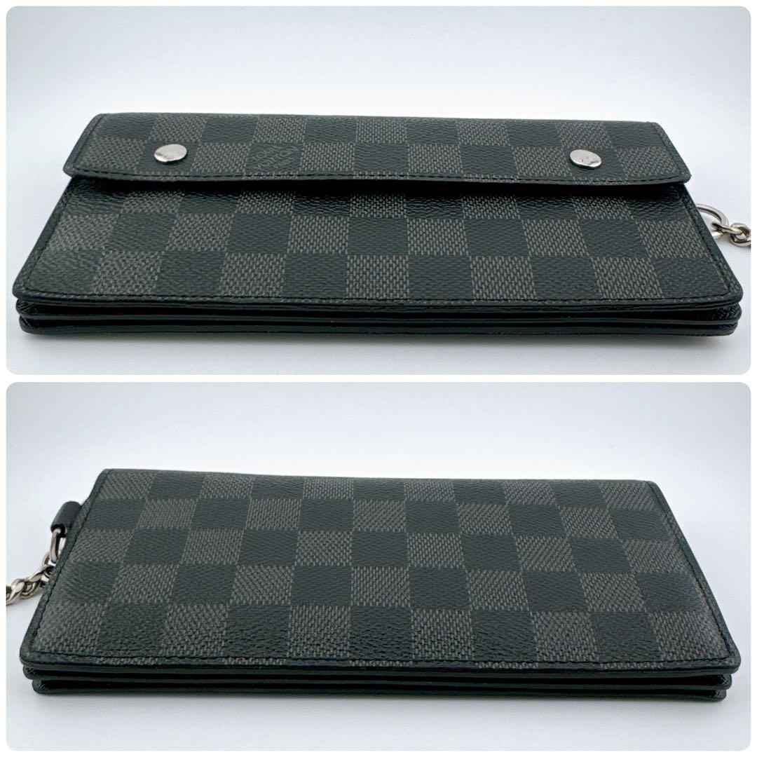 【タッカーズ】ルイヴィトン ダミエグラフィット アコルディオン チェーン