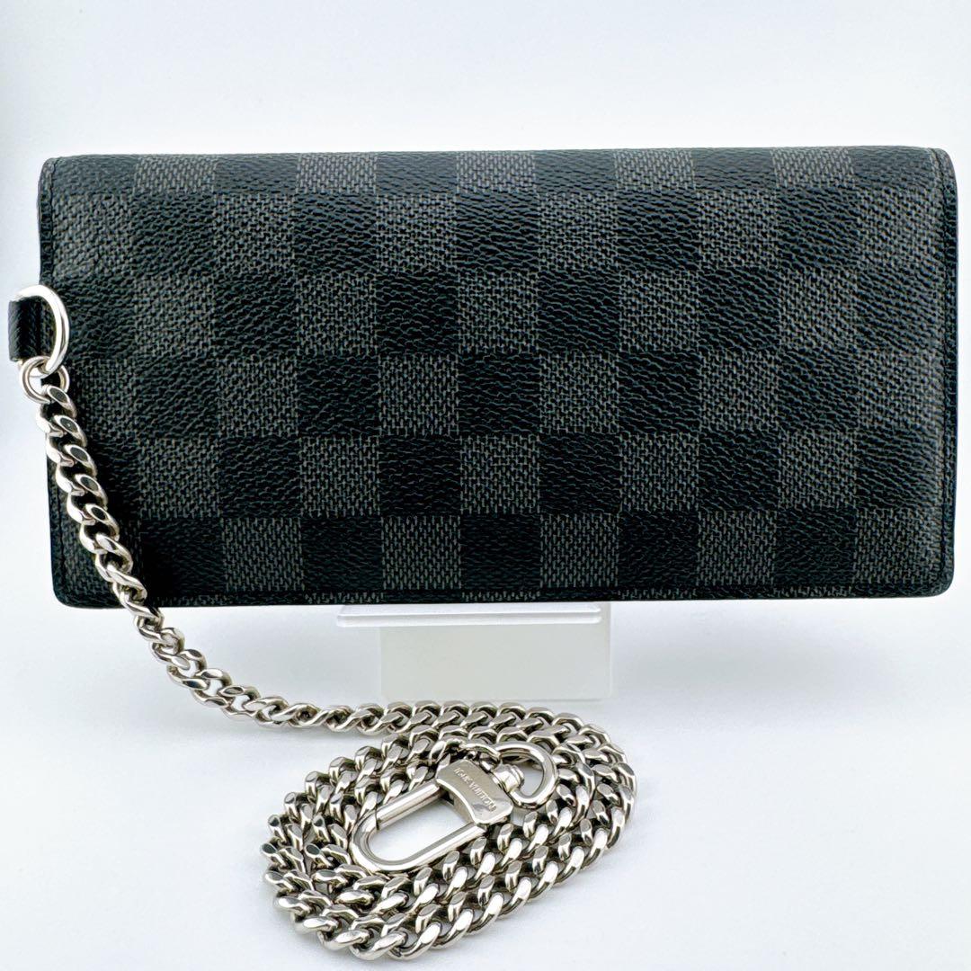 【タッカーズ】ルイヴィトン ダミエグラフィット アコルディオン チェーン