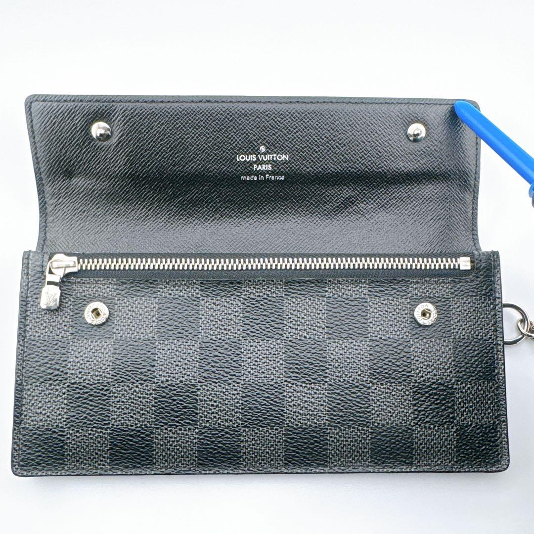 【タッカーズ】ルイヴィトン ダミエグラフィット アコルディオン チェーン