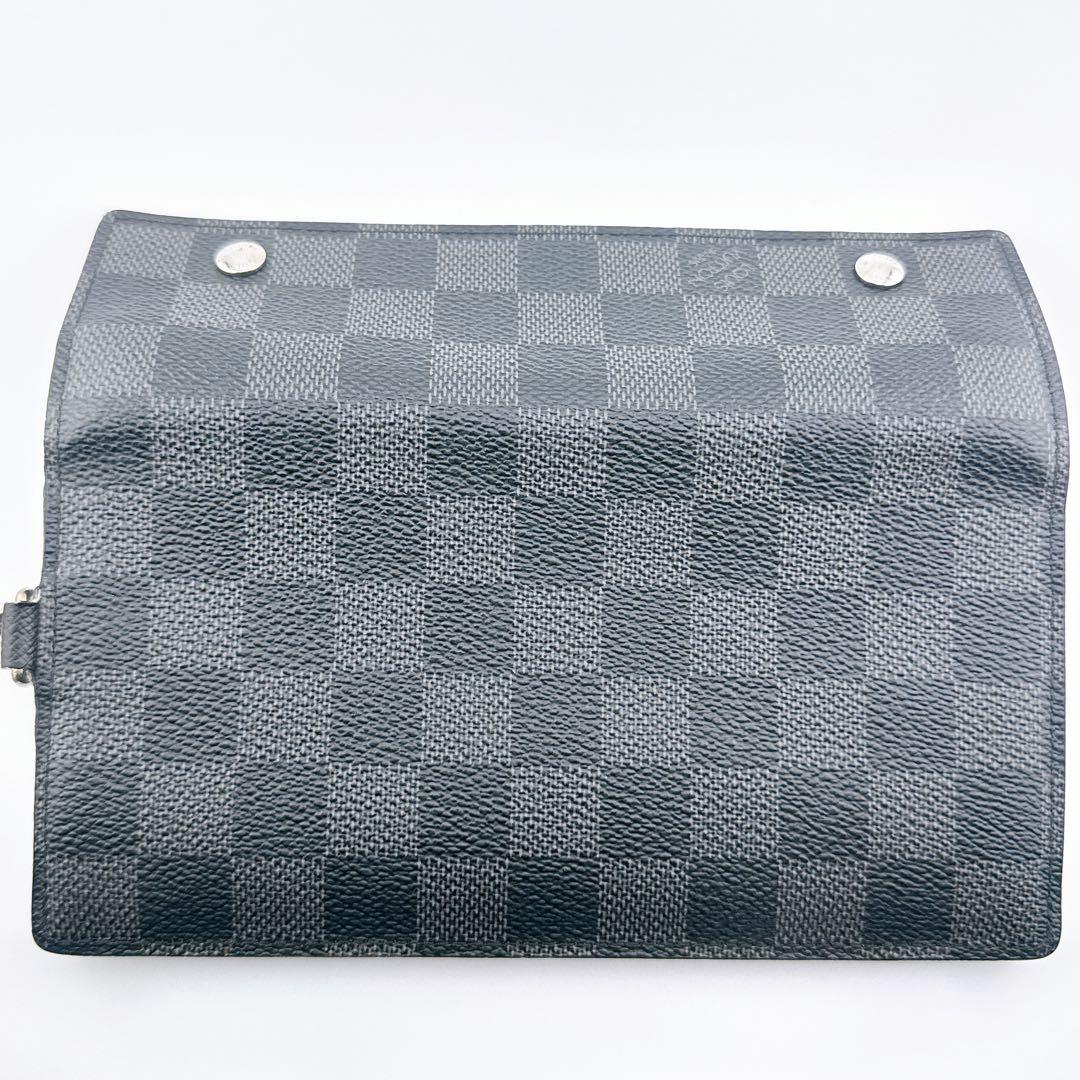 【タッカーズ】ルイヴィトン ダミエグラフィット アコルディオン チェーン