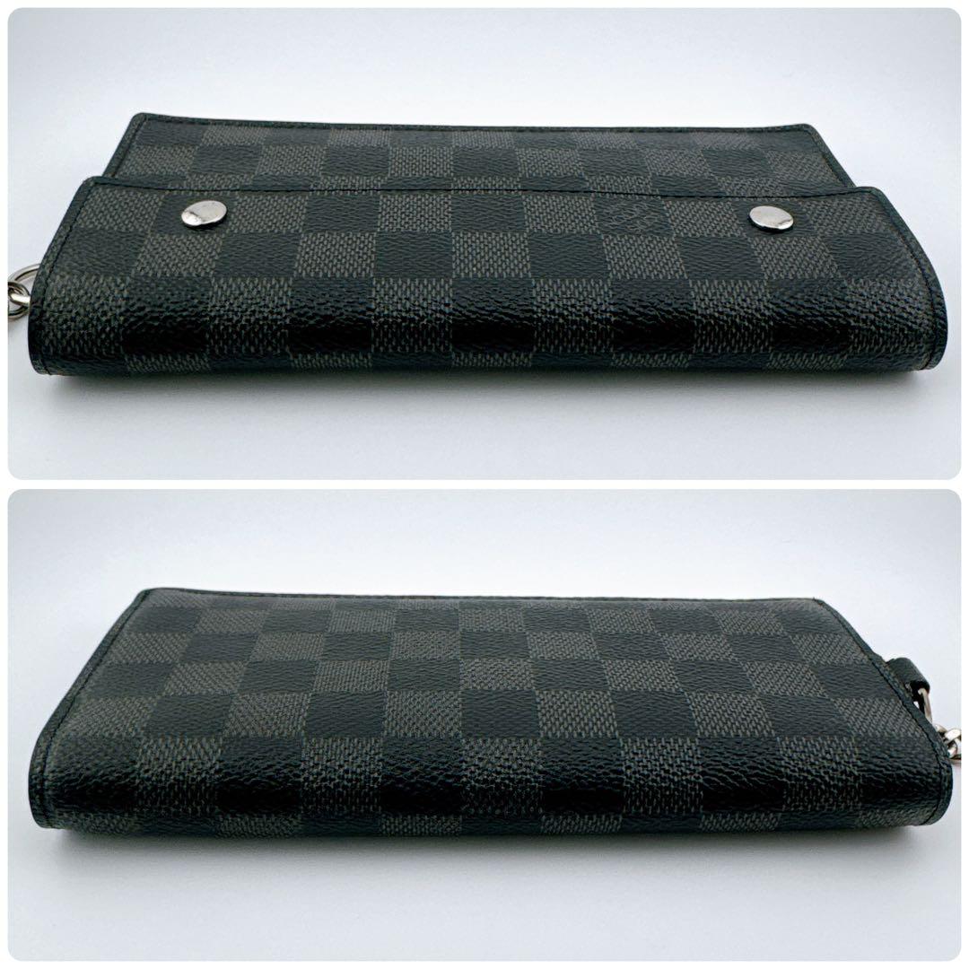 【タッカーズ】ルイヴィトン ダミエグラフィット アコルディオン チェーン