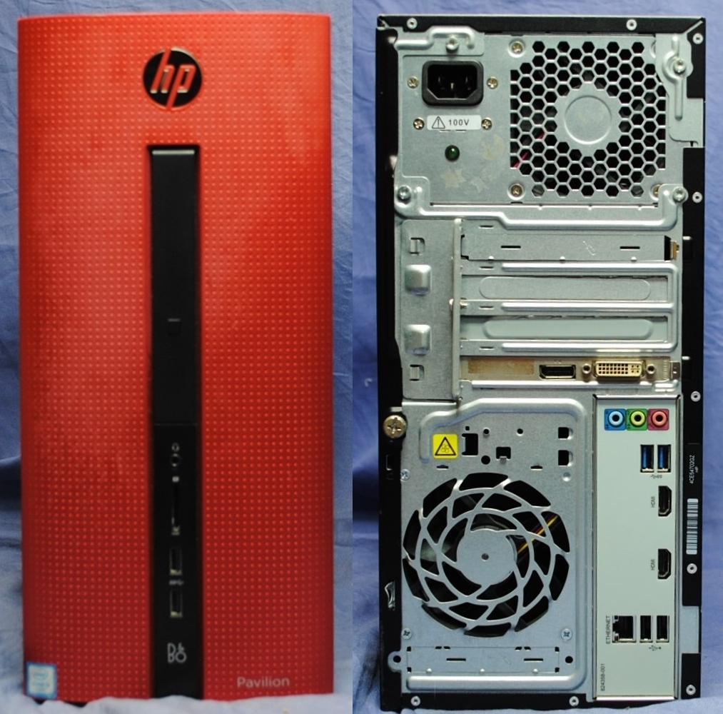 即使用可!きれいな赤!HP/i5-6400/SSD+HDD/Office/無線