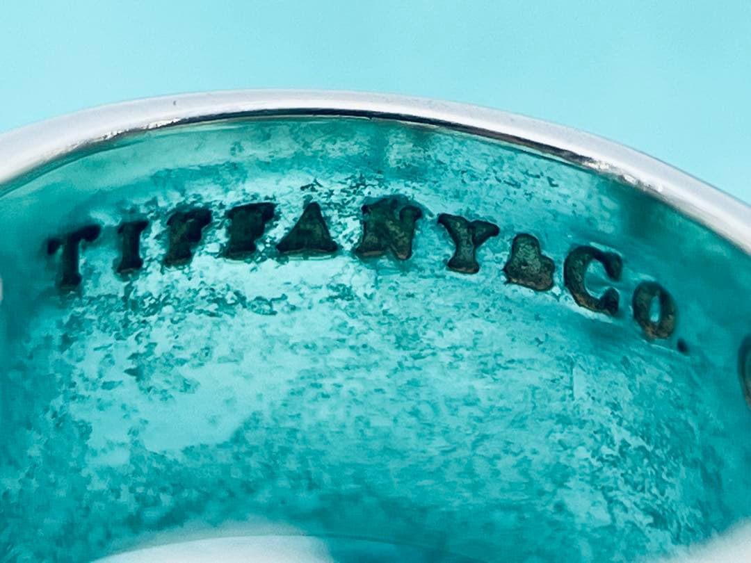 h892 オールド　ティファニー　1995 アトラス　フープ　ピアス　925