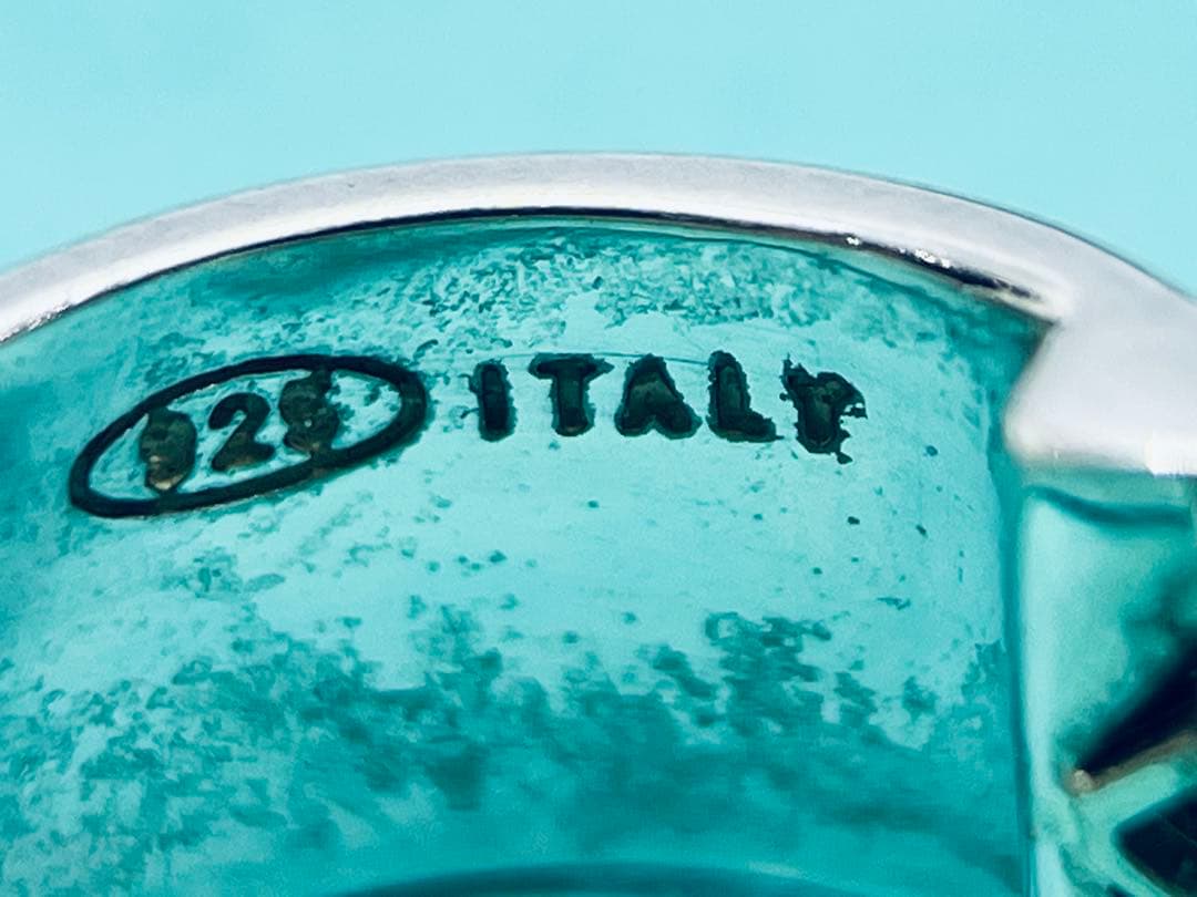 h892 オールド　ティファニー　1995 アトラス　フープ　ピアス　925