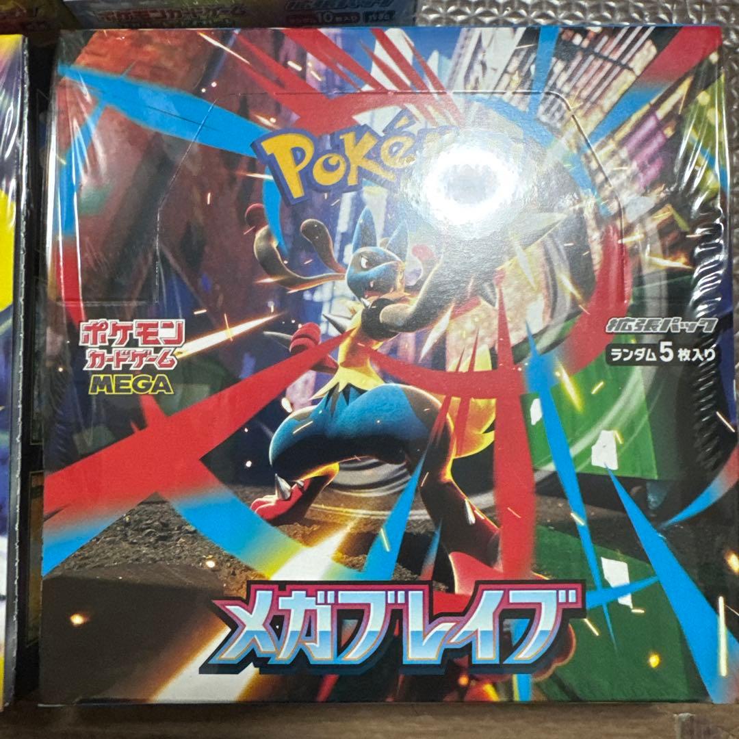 ポケモンカード　未開封BOX4種セットmegaドリームex テラスタルフェスex