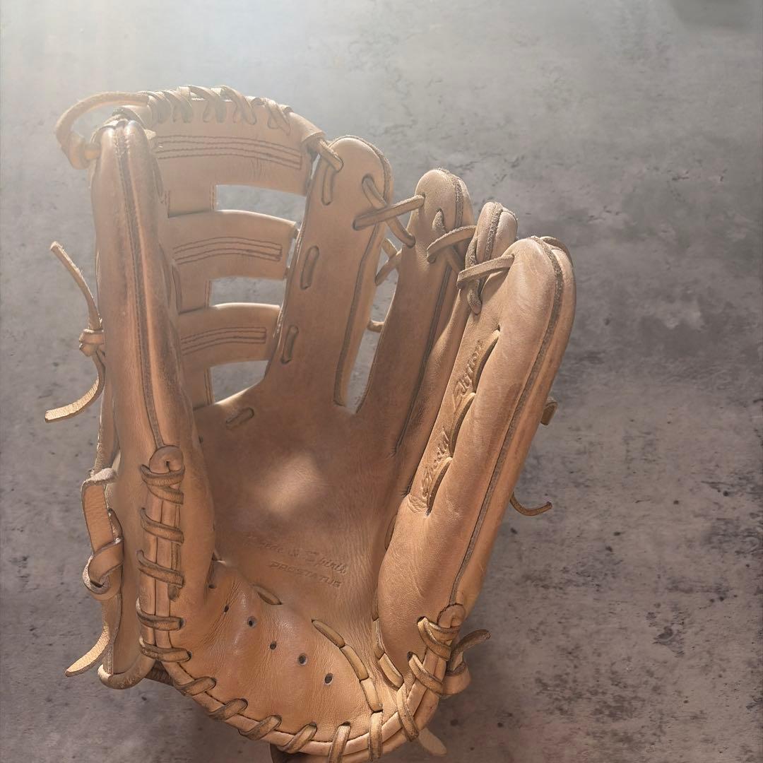 ZETT 軟式グローブ 右投げ用 ベージュ