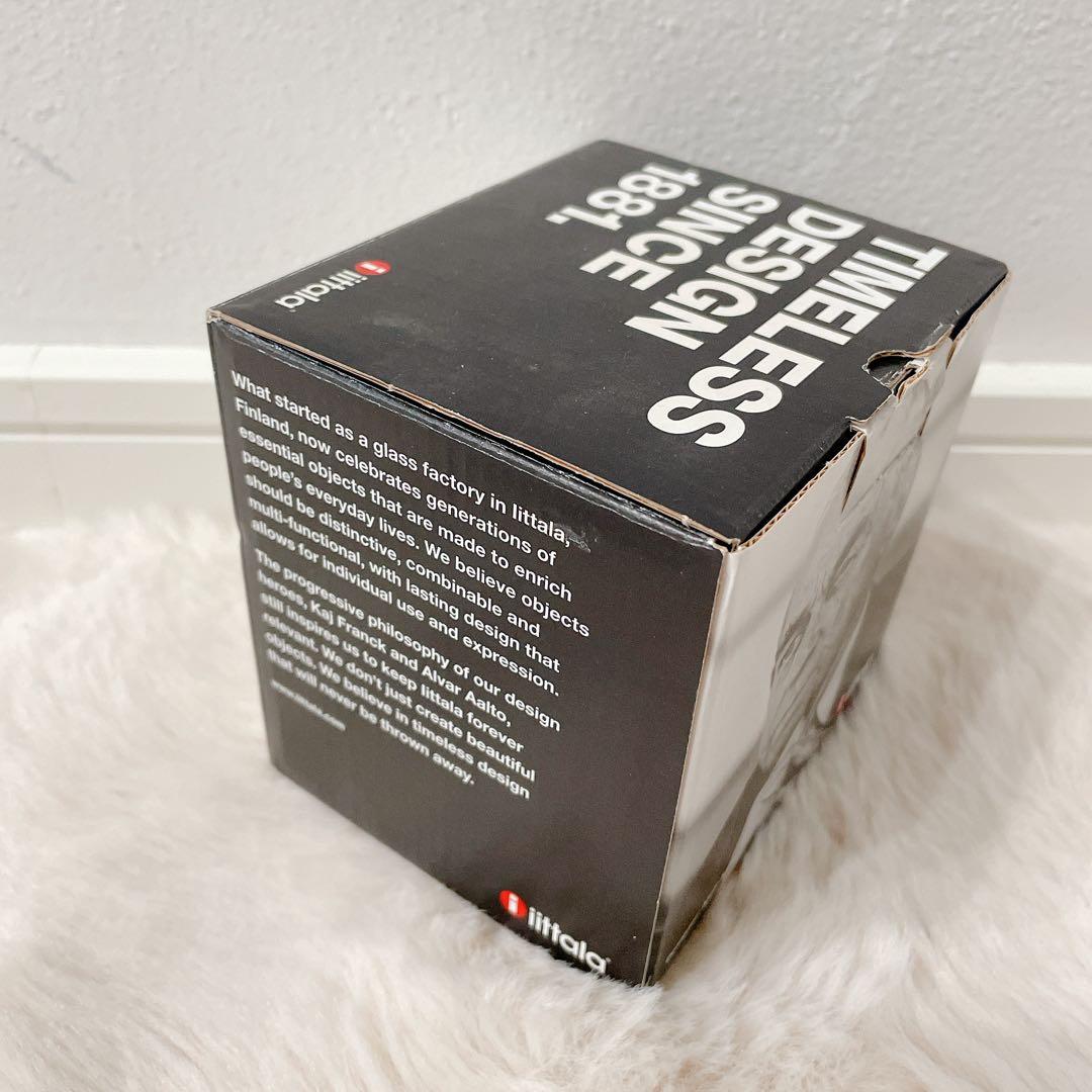 【美品】　 イッタラ アアルトベース 95mm ホワイト 花瓶