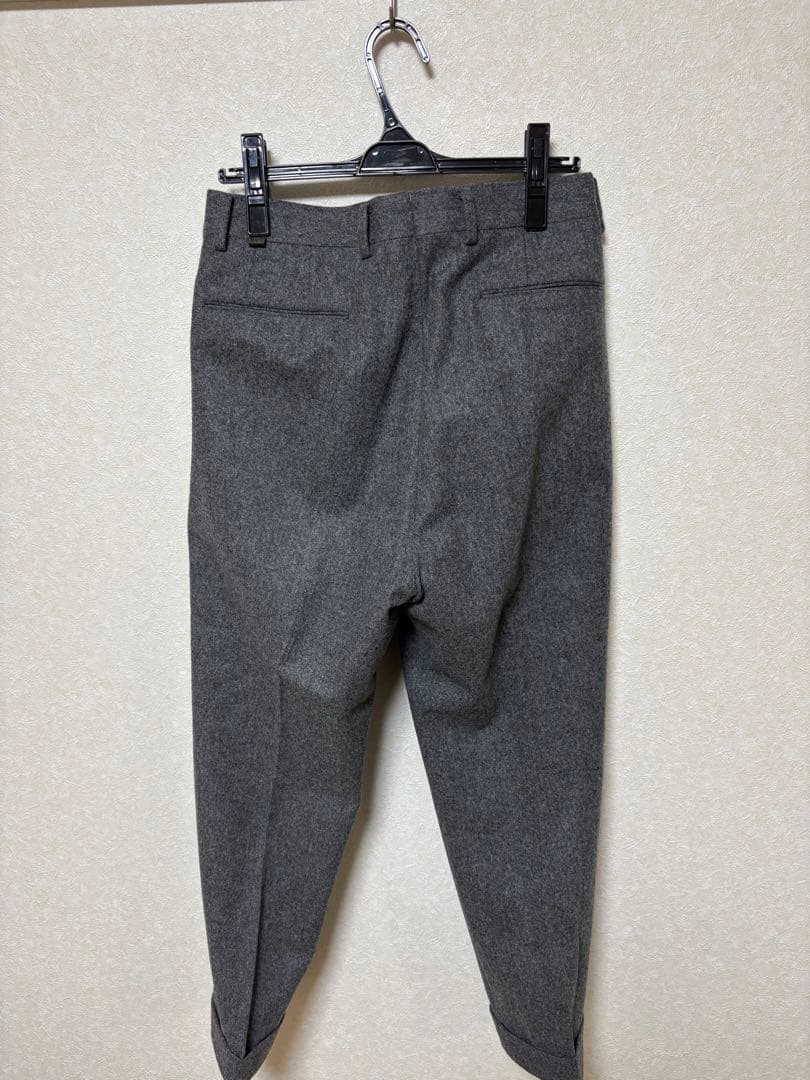 ブリティッシュメイド　オフィサーパンツ　フランネル