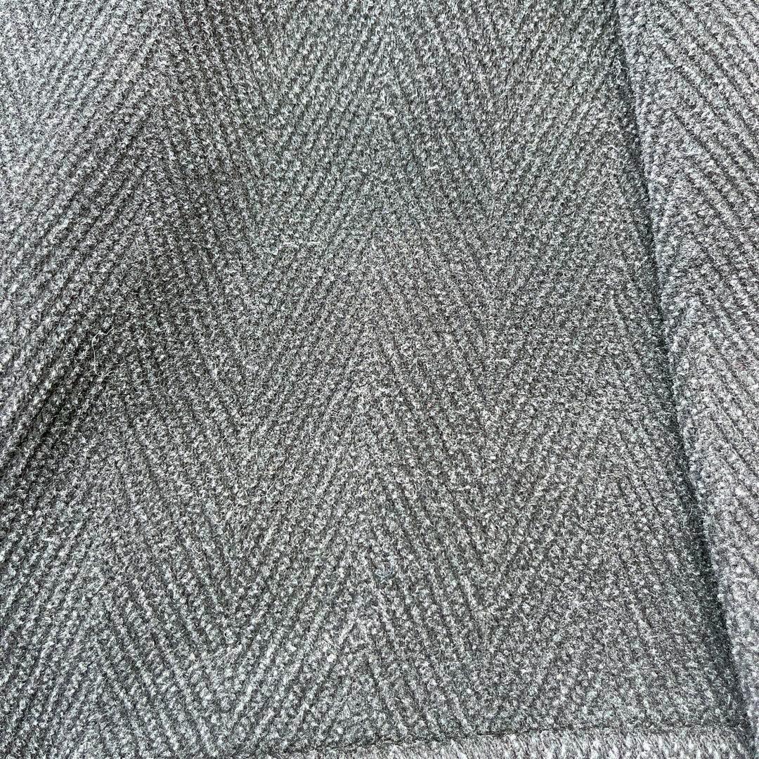 美品✨グローバーオール キングストン ヘリンボーン ダッフルコート トグル 黒